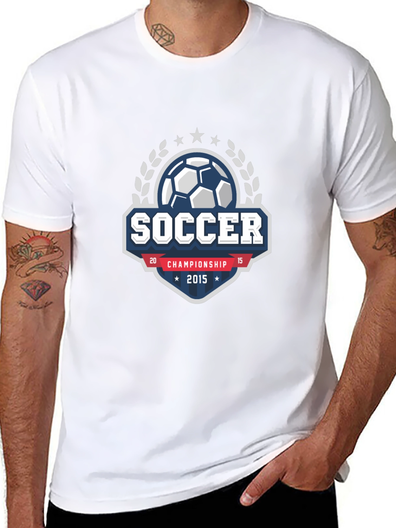 Soccer Championship 2015 Graphic T-Shirt