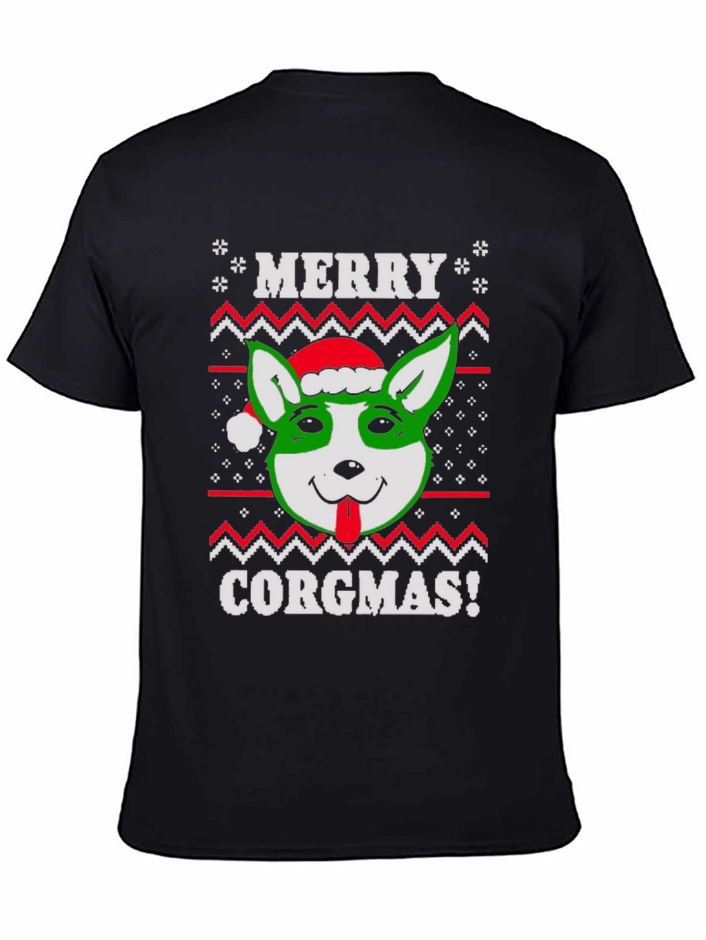 Merry Corgmas Ugly Christmas T-Shirt