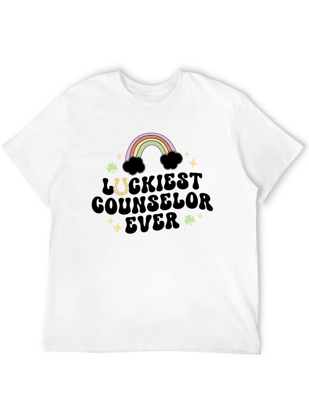 Luckiest Counselor Ever T-Shirt St. Patricks Day Apparel