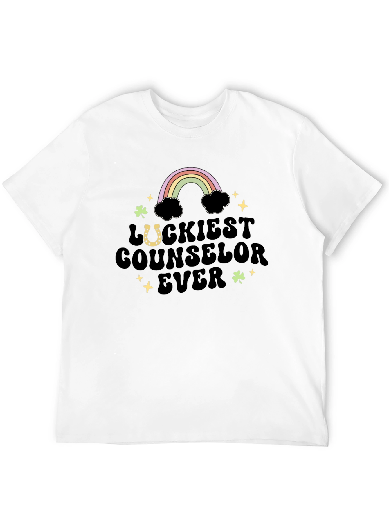 Luckiest Counselor Ever T-Shirt St. Patricks Day Apparel