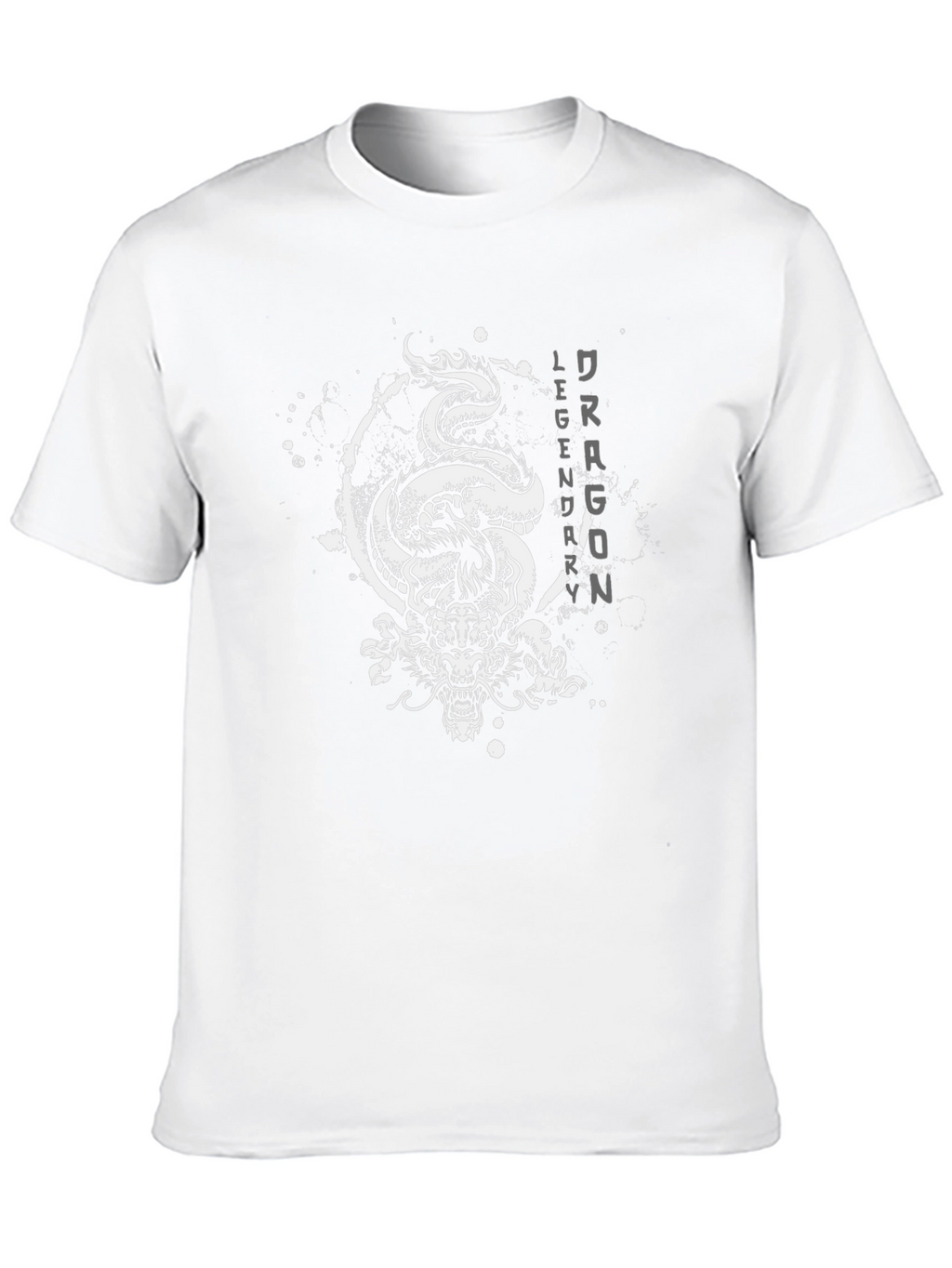 Dragon Legend Graphic Black T-Shirt