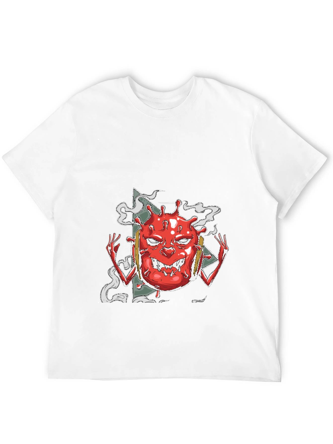 Red Virus Graphic T-Shirt