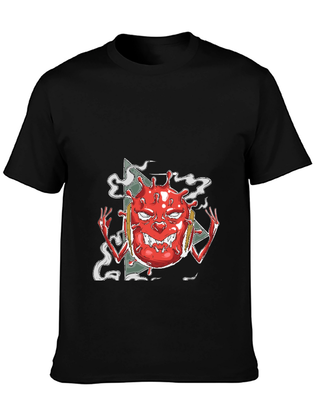 Red Virus Graphic T-Shirt