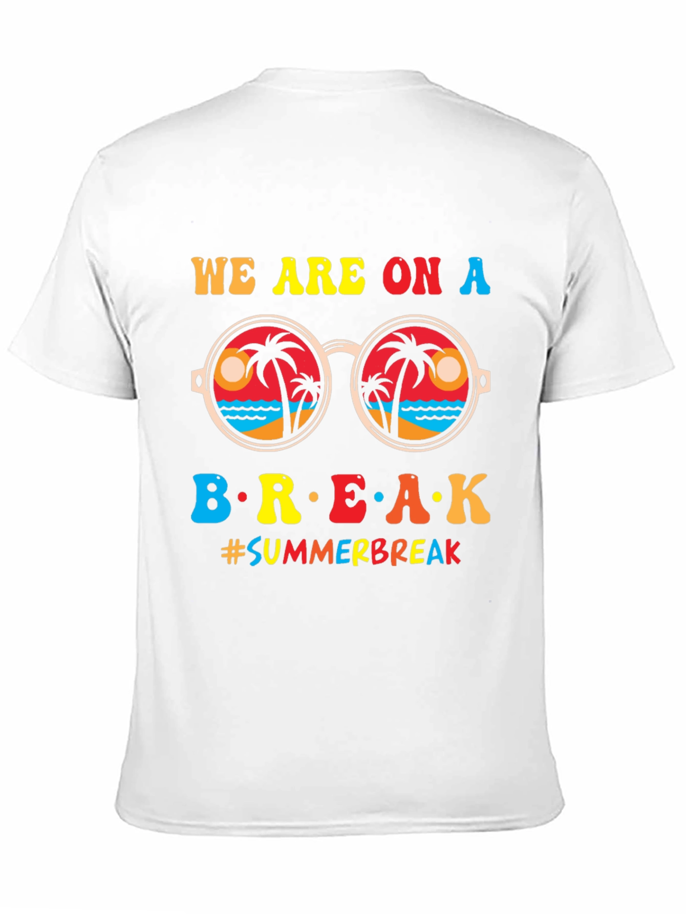 Summer Break Graphic T-Shirt