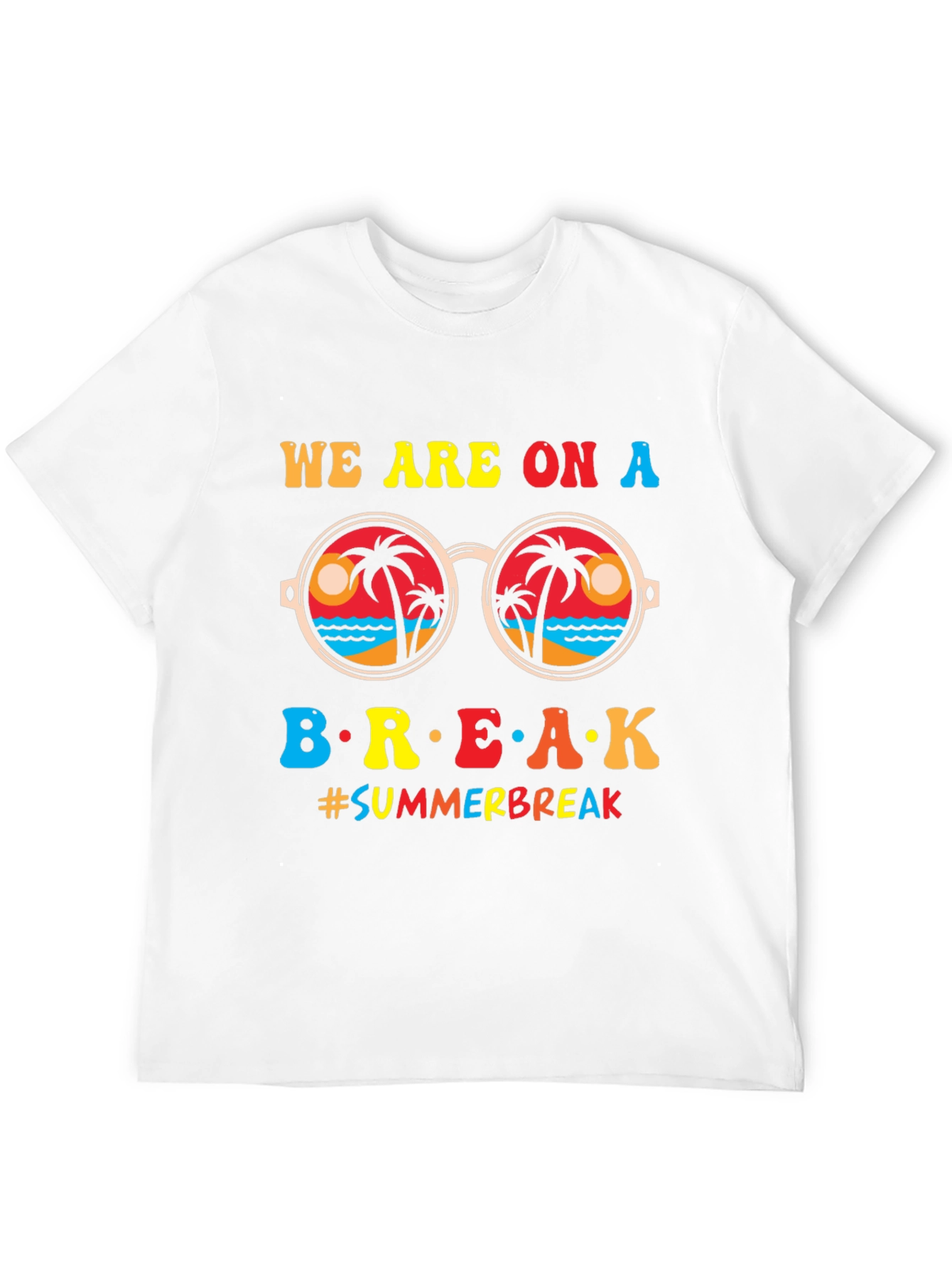 Summer Break Graphic T-Shirt