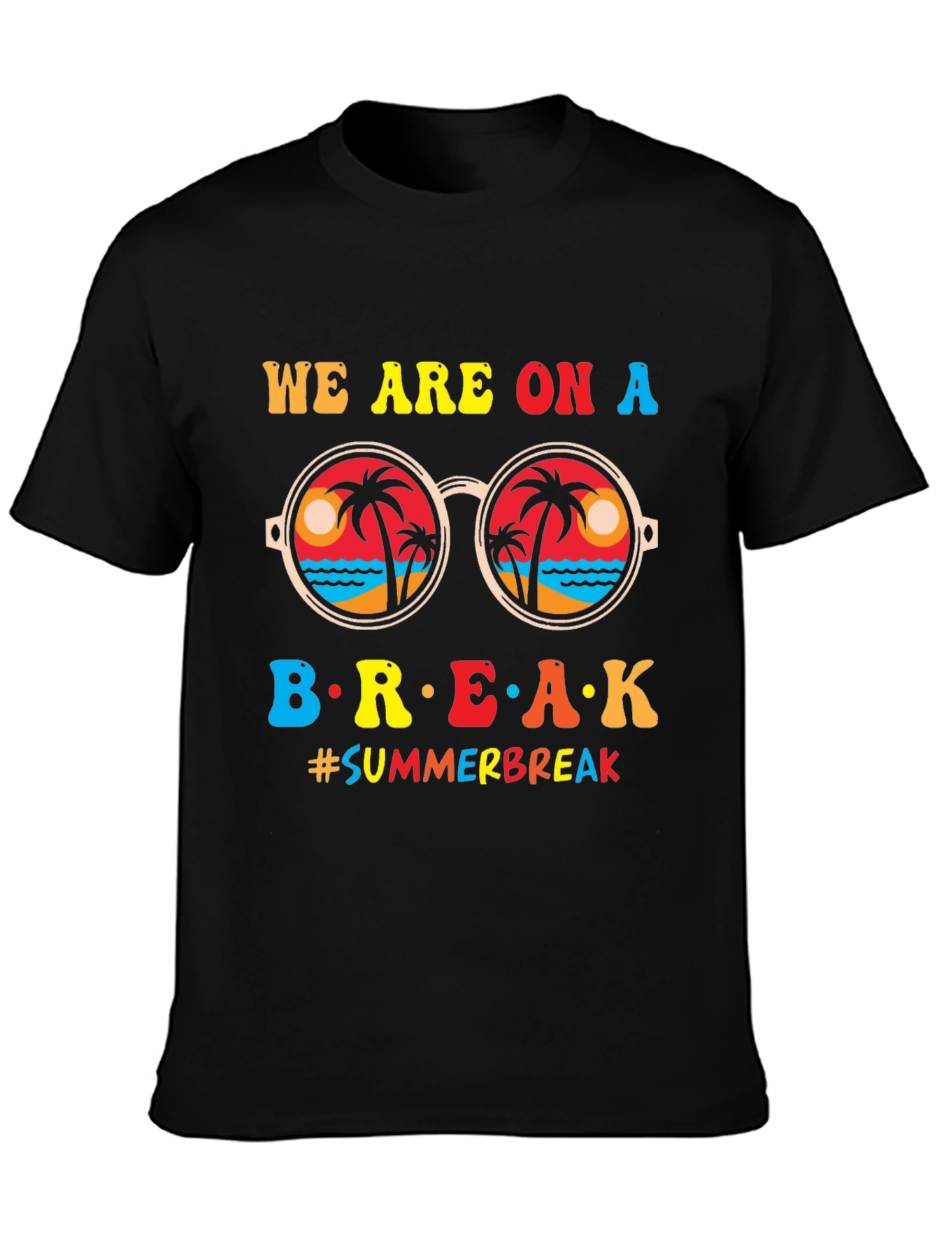 Summer Break Graphic T-Shirt