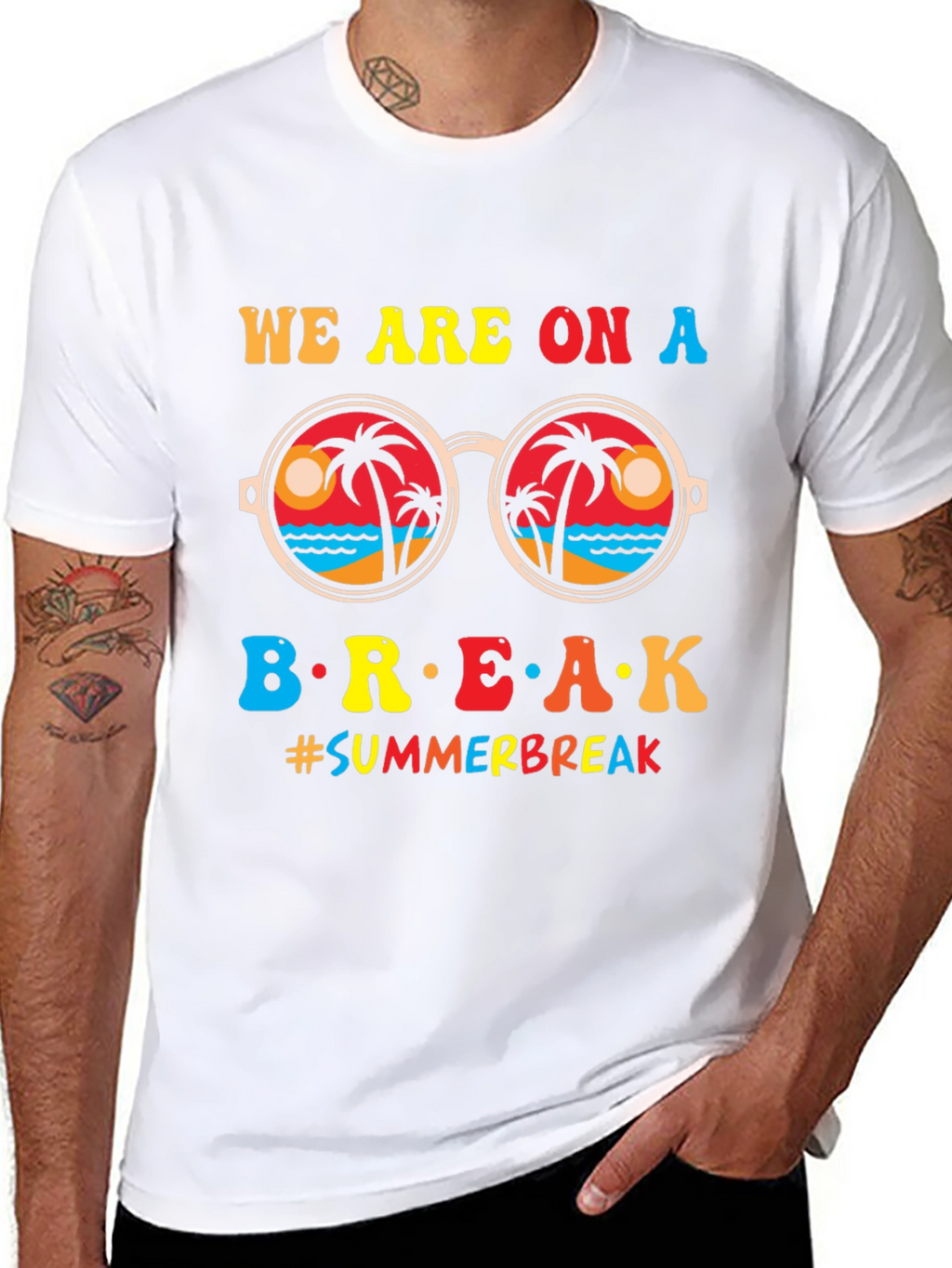 Summer Break Graphic T-Shirt