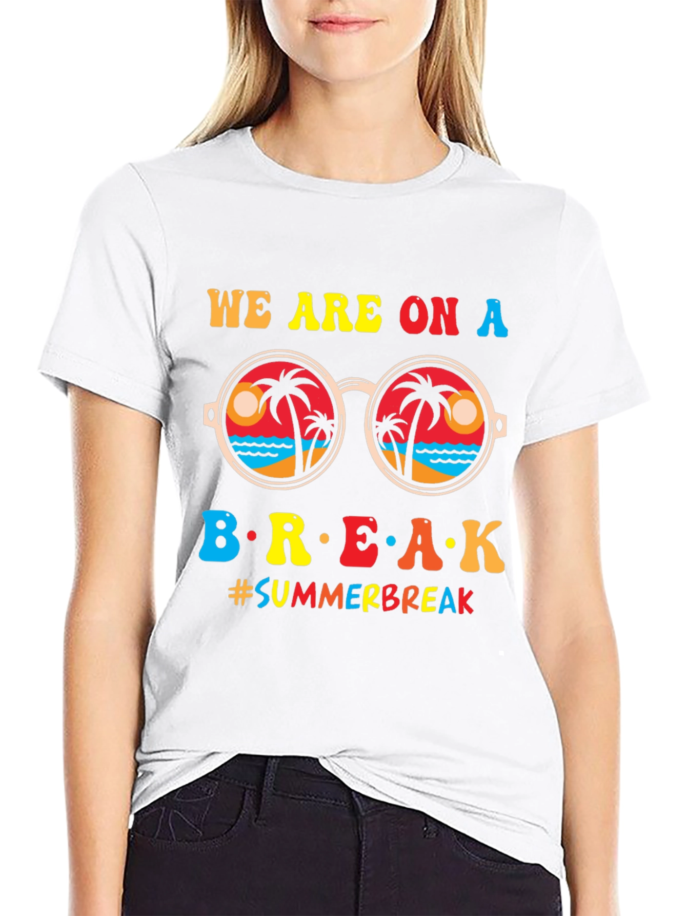 Summer Break Graphic T-Shirt