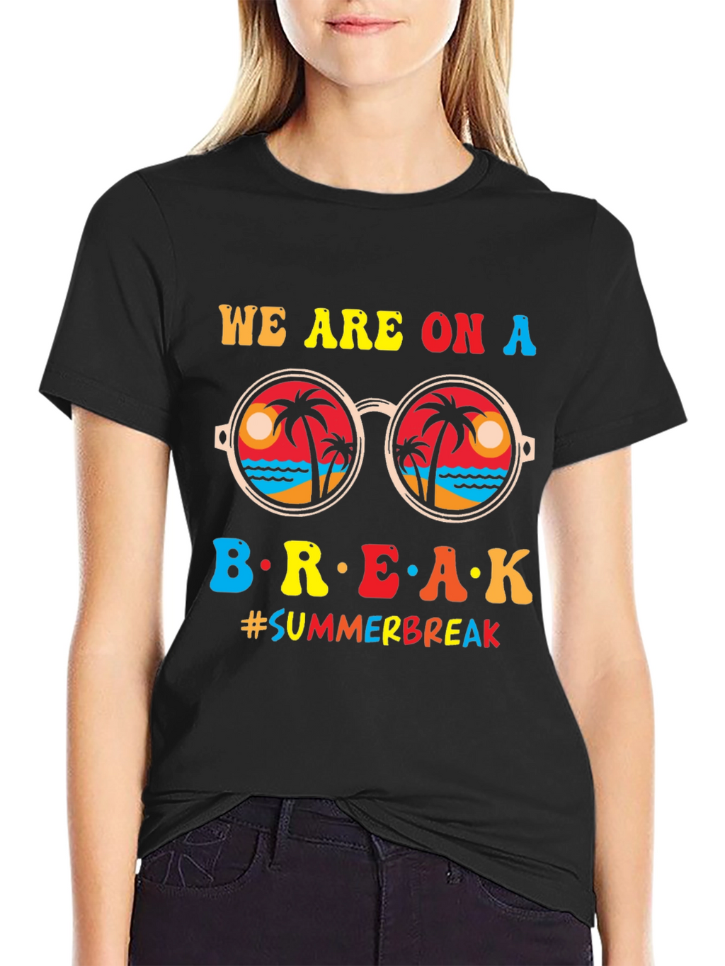 Summer Break Graphic T-Shirt