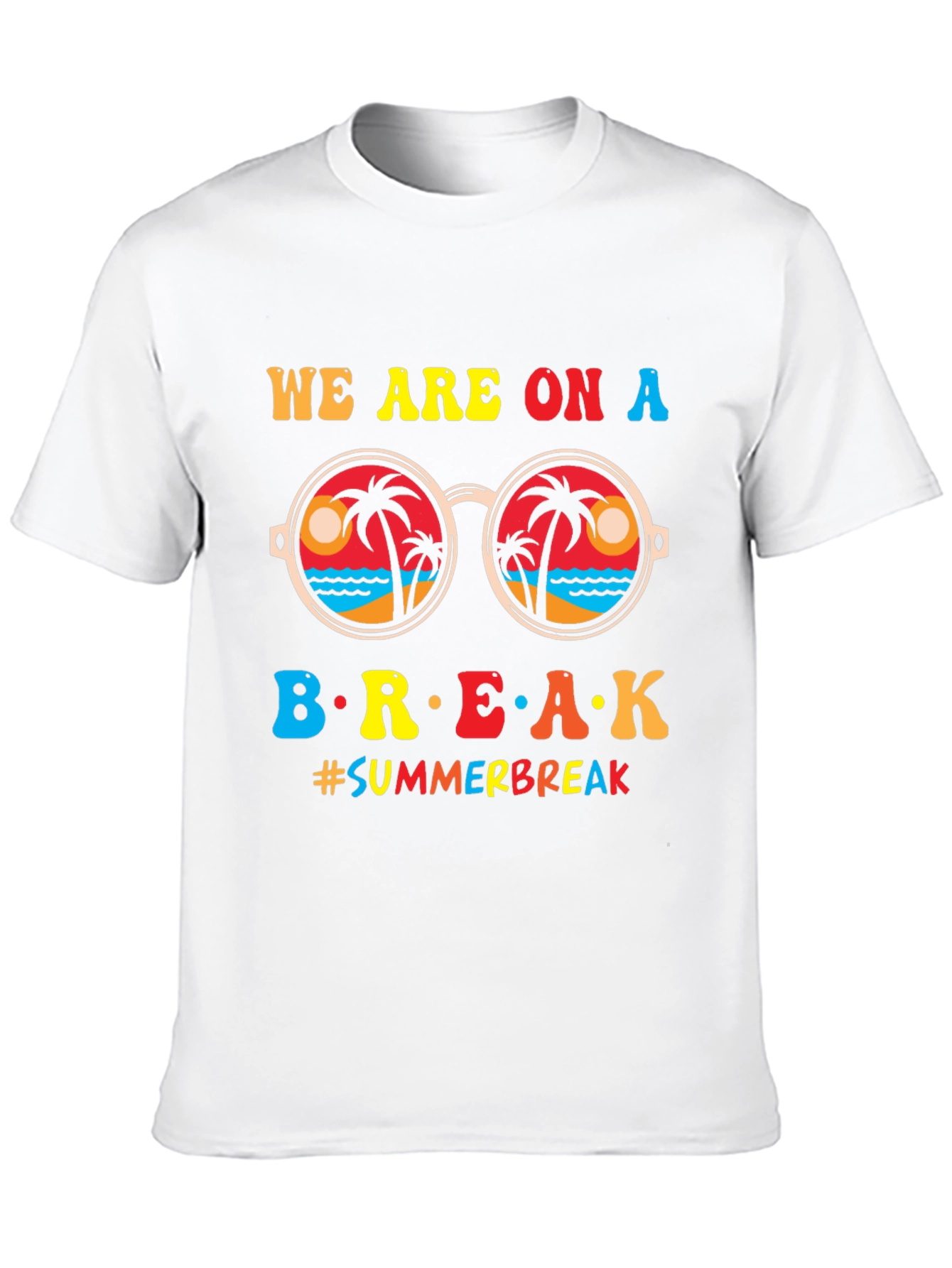 Summer Break Graphic T-Shirt