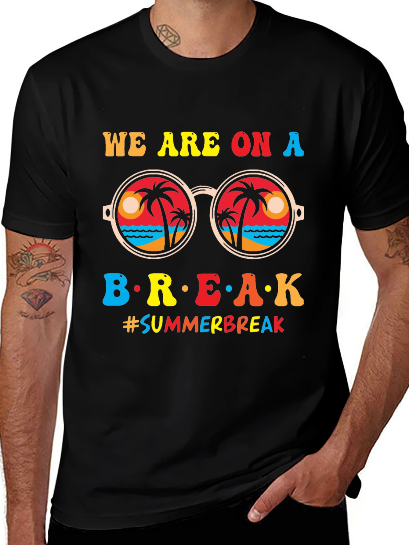 Summer Break Graphic T-Shirt