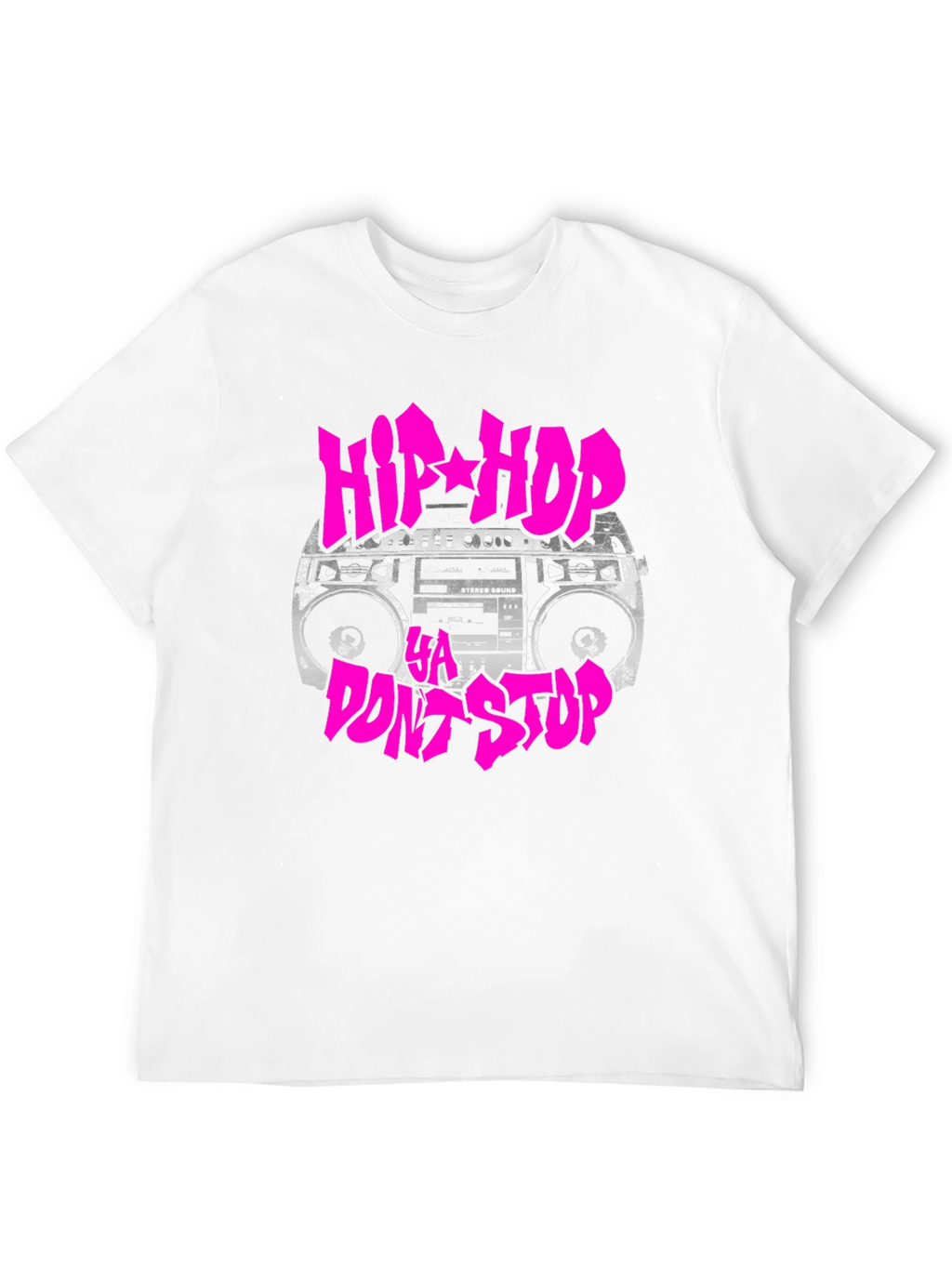 Hip Hop Ya Dont Stop Graphic T-Shirt
