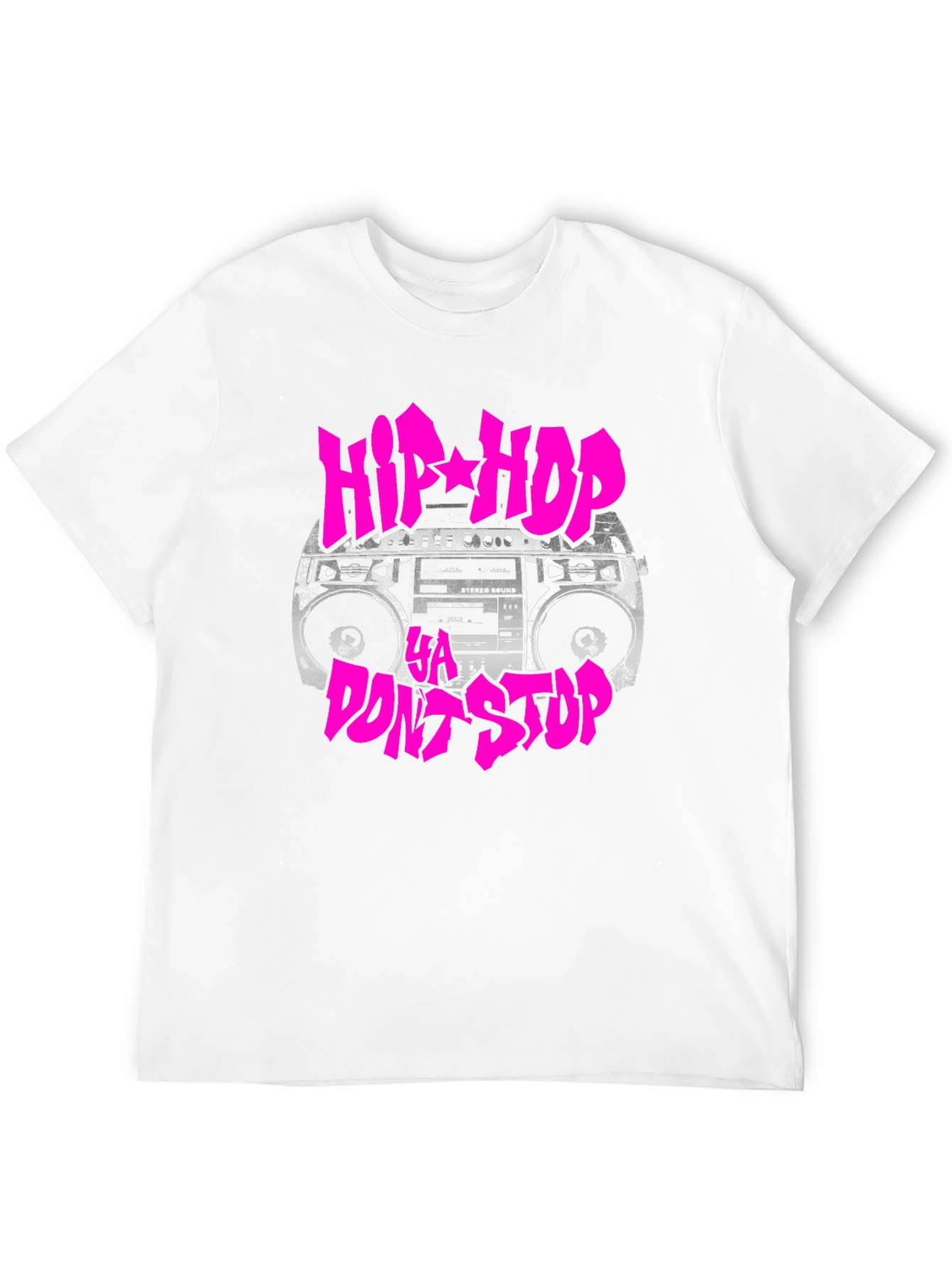 Hip Hop Ya Dont Stop Graphic T-Shirt