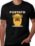 Pugtato Funny Graphic Tee