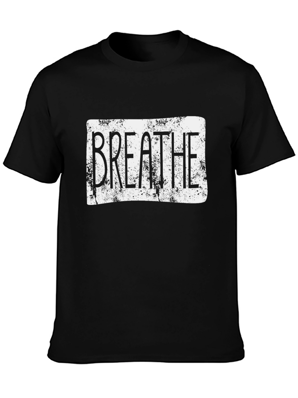 Breathe Graphic T-Shirt - Black