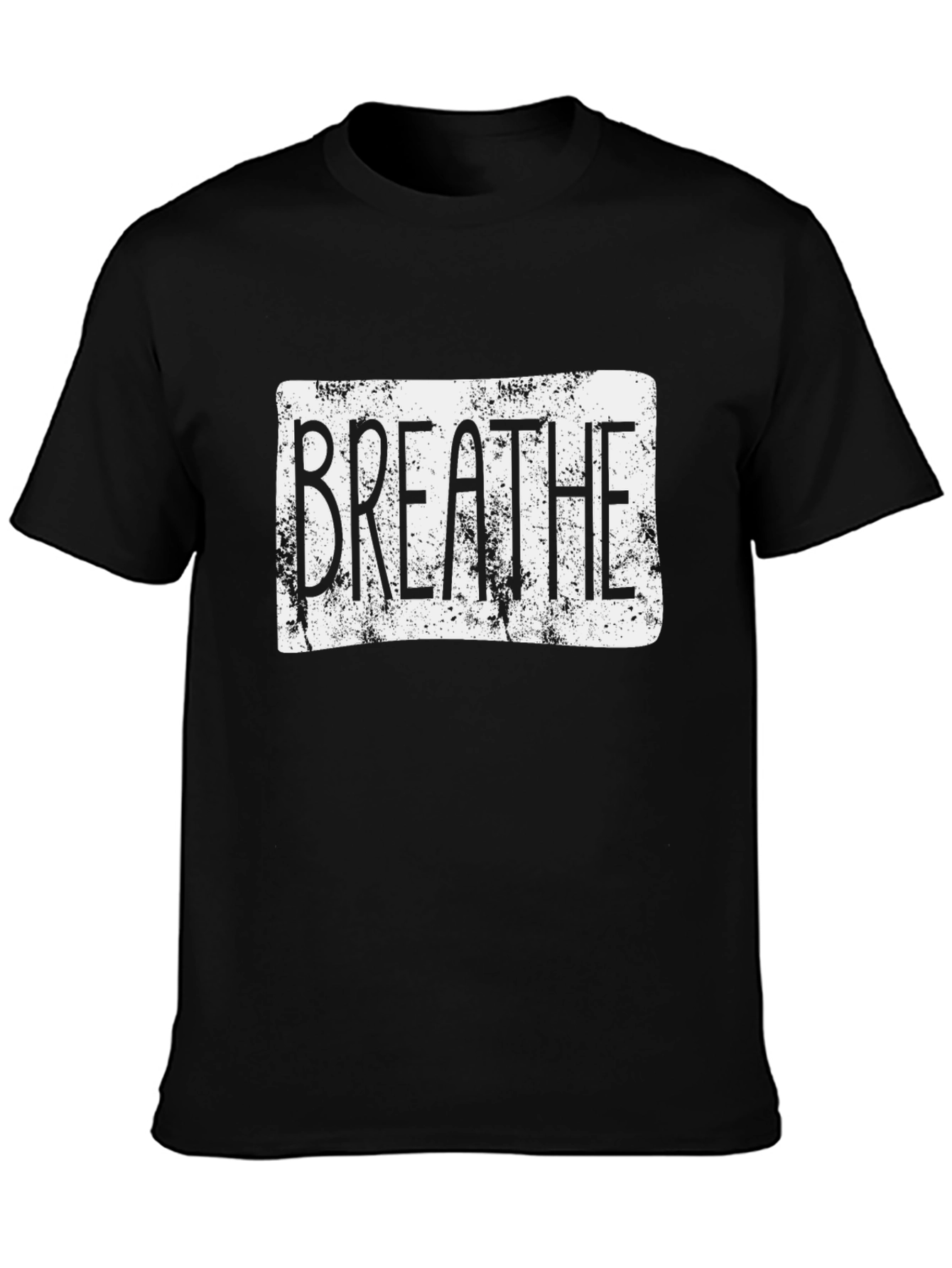 Breathe Graphic T-Shirt - Black
