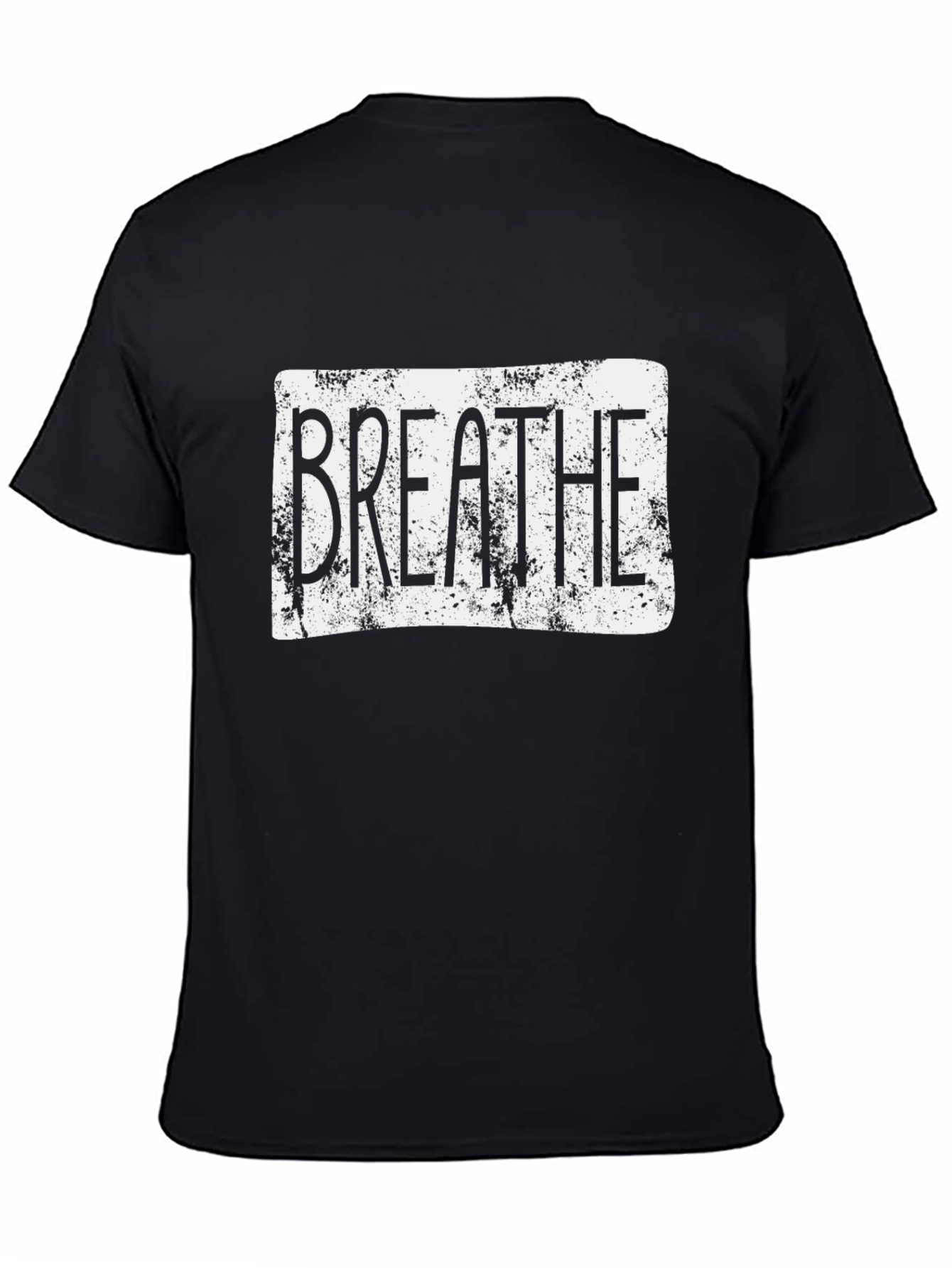 Breathe Graphic T-Shirt - Black