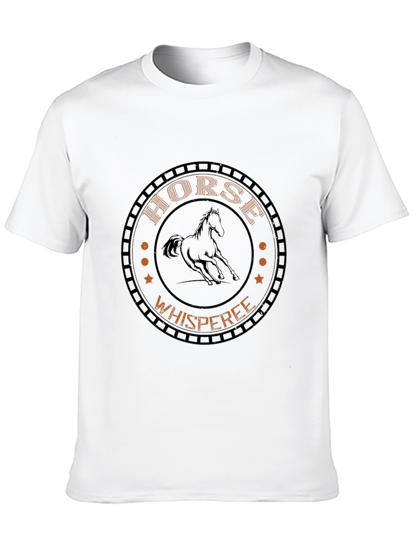 Horse Whisperer Graphic T-Shirt - Black