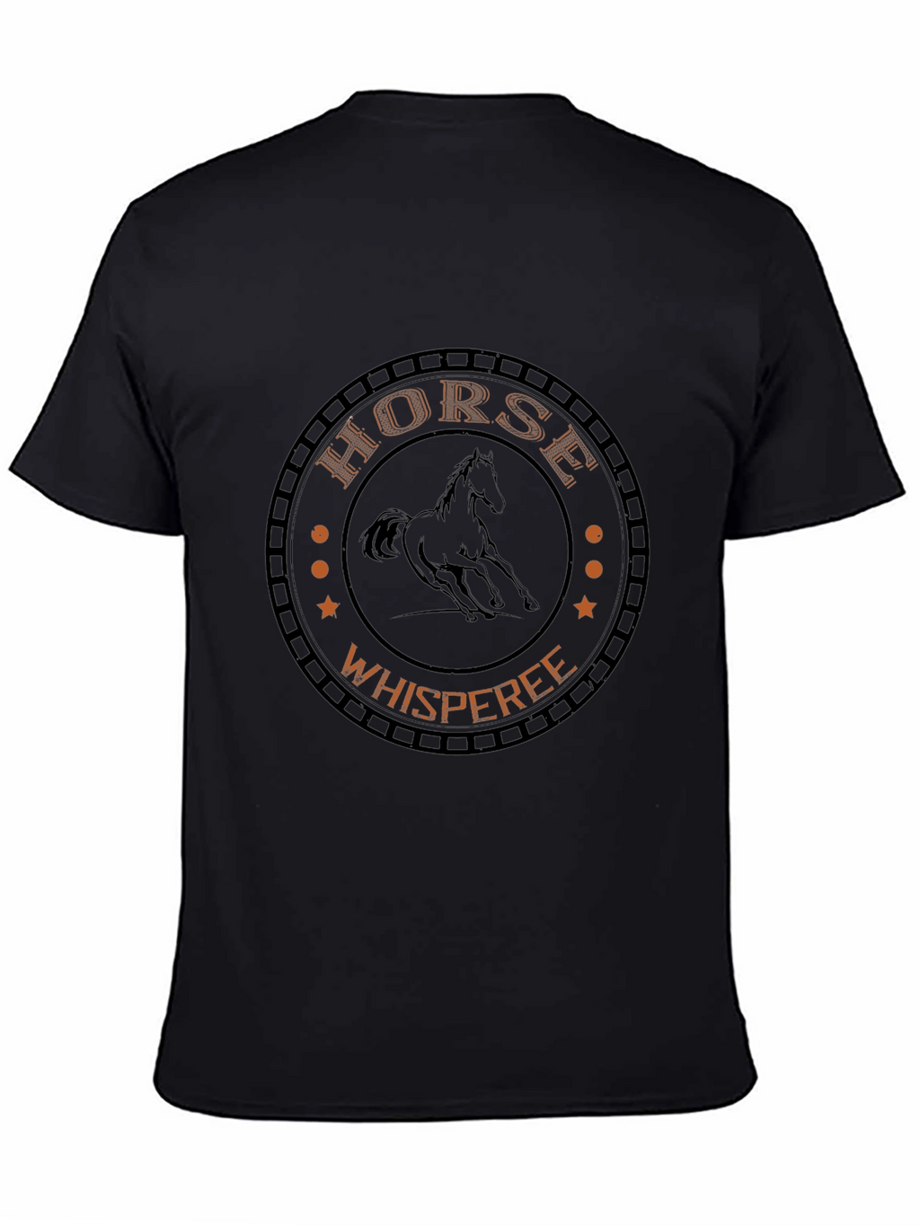 Horse Whisperer Graphic T-Shirt - Black