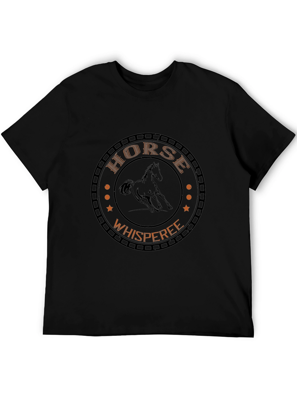 Horse Whisperer Graphic T-Shirt - Black