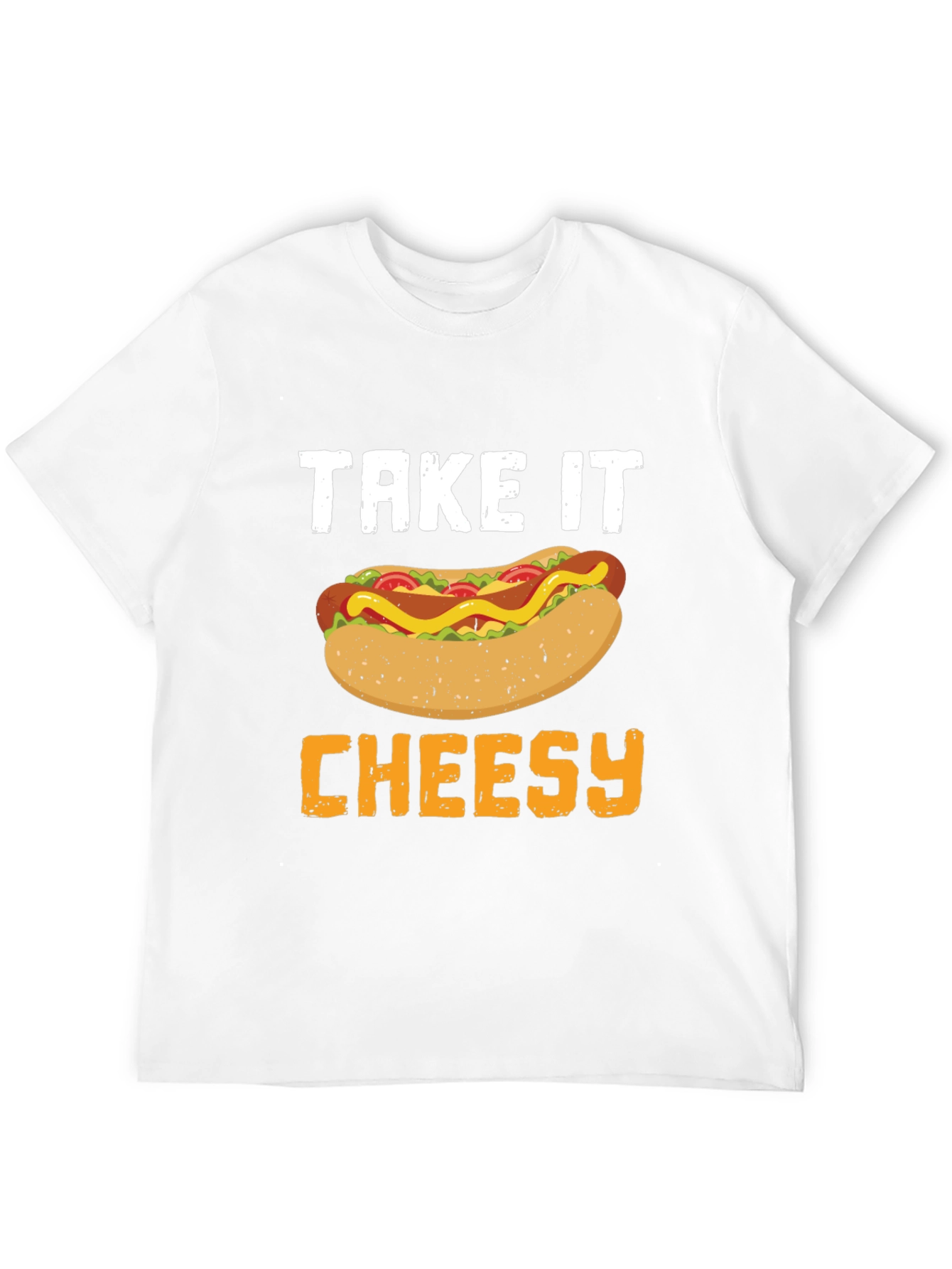Take It Cheesy Hot Dog T-Shirt