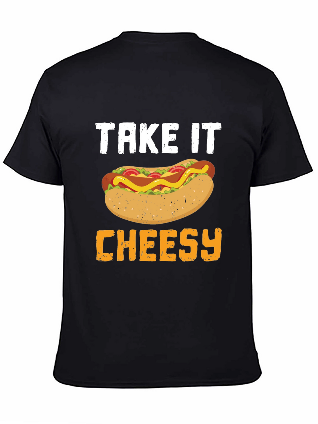Take It Cheesy Hot Dog T-Shirt