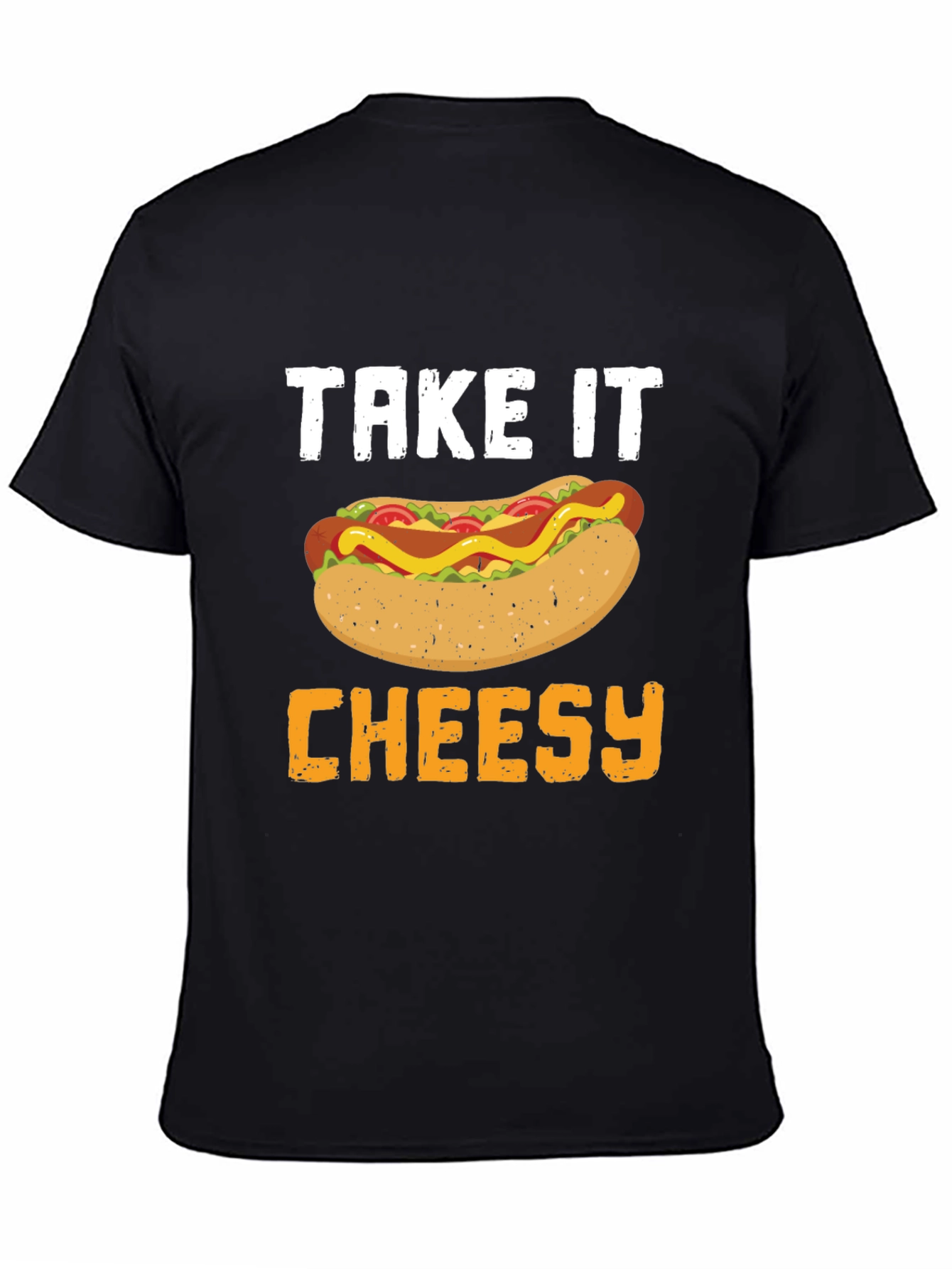Take It Cheesy Hot Dog T-Shirt