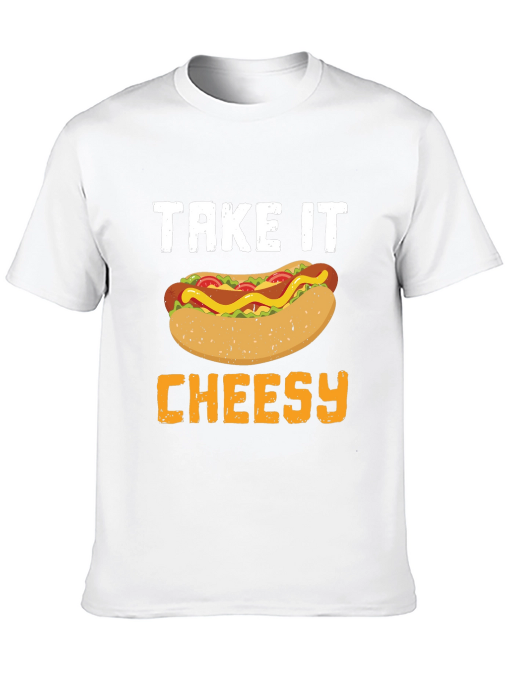 Take It Cheesy Hot Dog T-Shirt