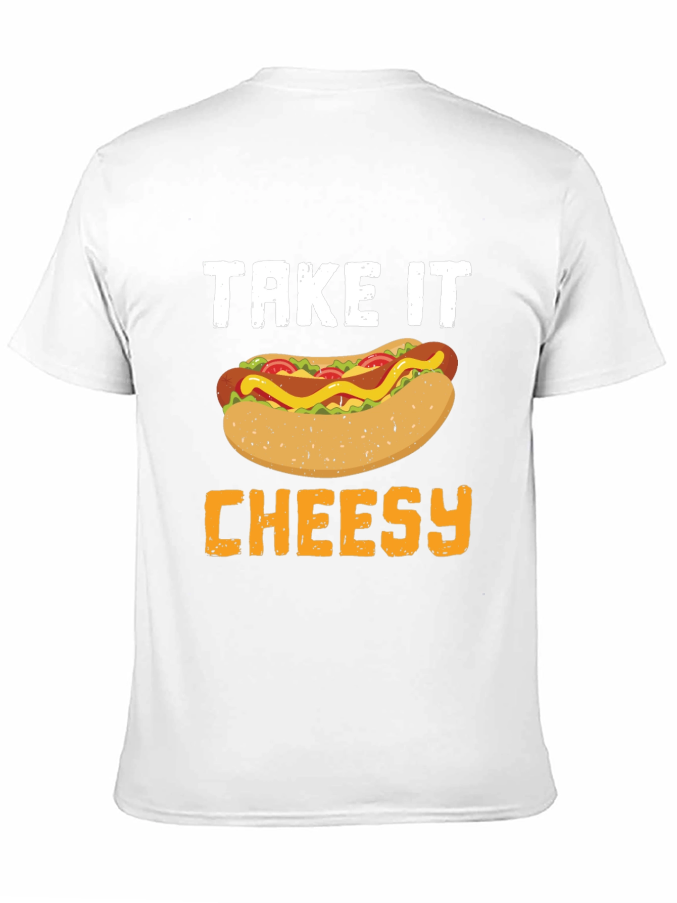 Take It Cheesy Hot Dog T-Shirt
