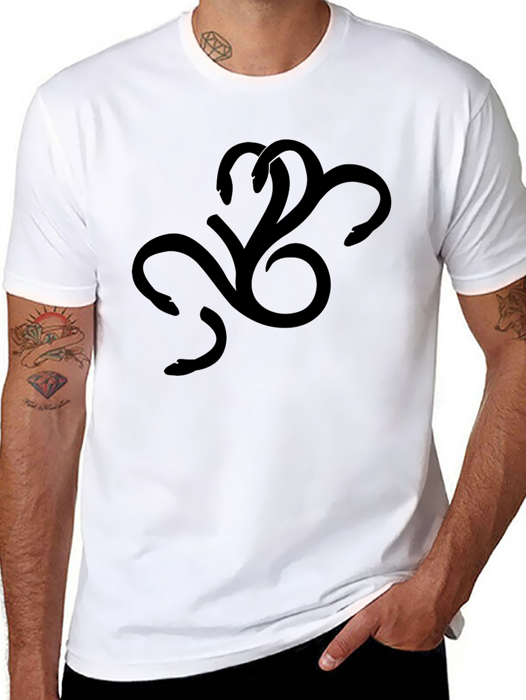Hydra Graphic T-Shirt - Classic Black Tee