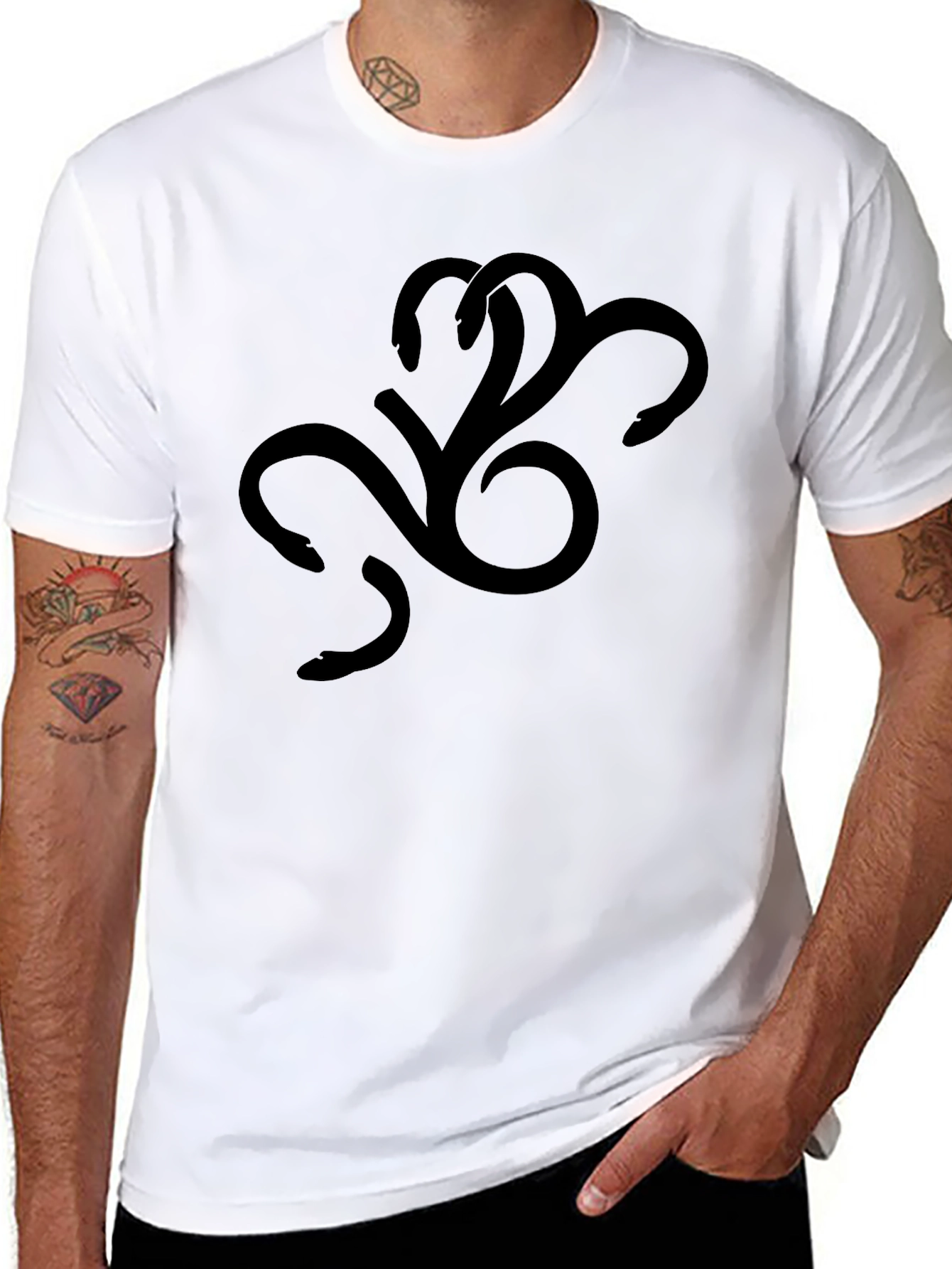 Hydra Graphic T-Shirt - Classic Black Tee