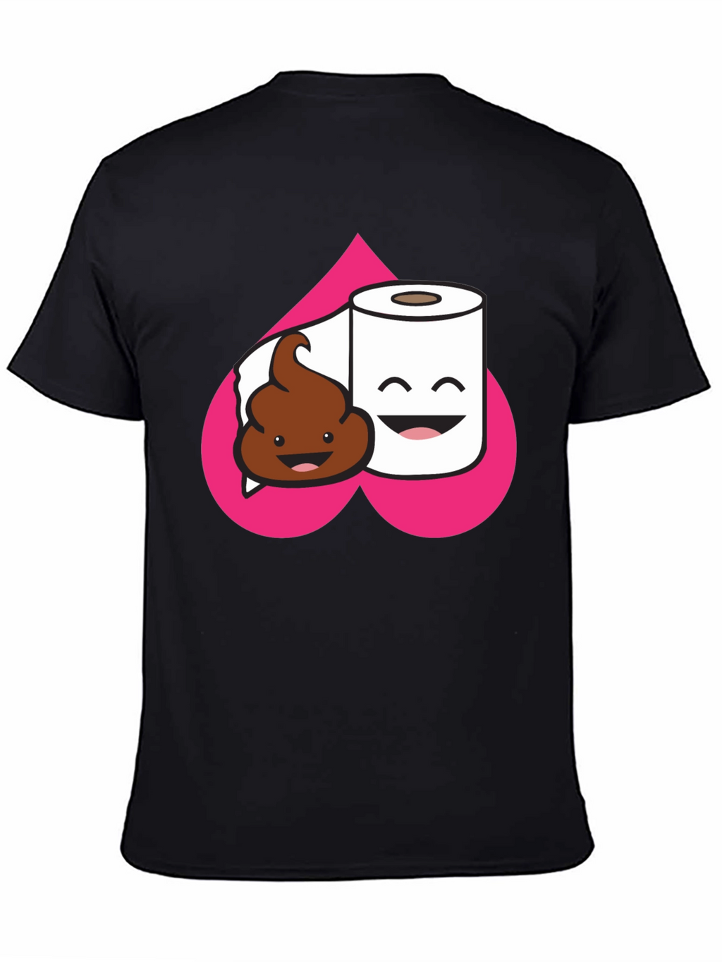 Poop & TP T-Shirt: Funny Graphic Tee