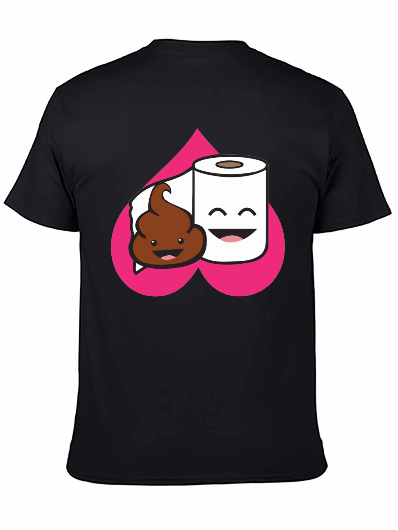 Poop & TP T-Shirt: Funny Graphic Tee