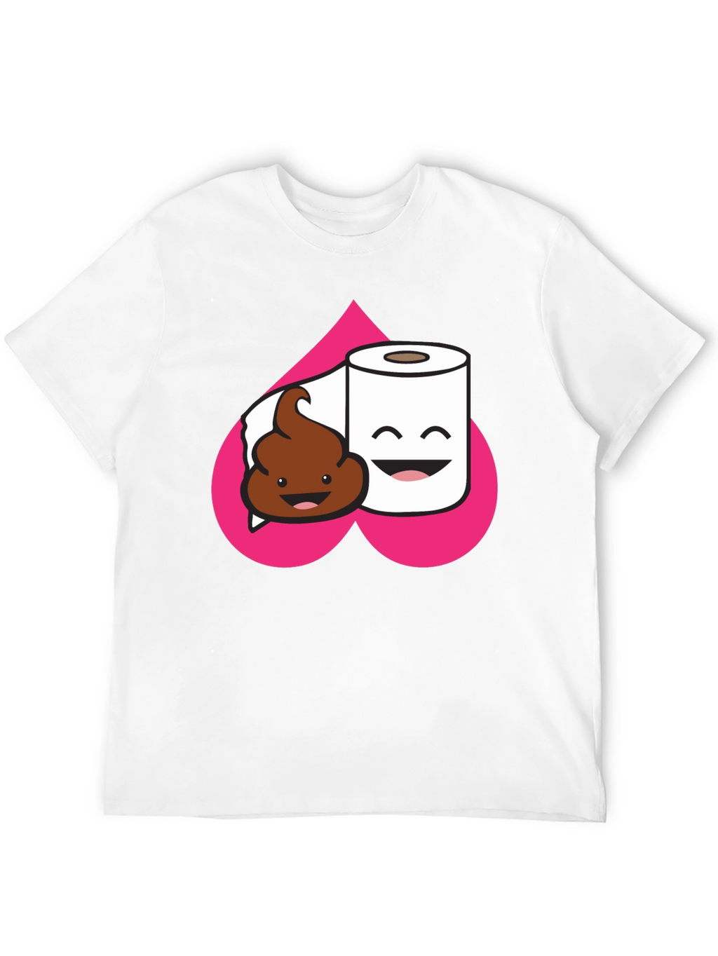 Poop & TP T-Shirt: Funny Graphic Tee