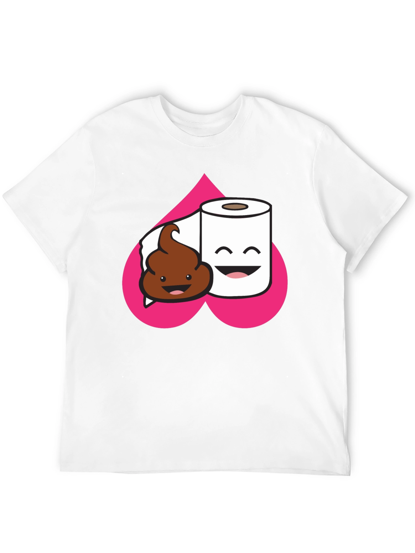 Poop & TP T-Shirt: Funny Graphic Tee
