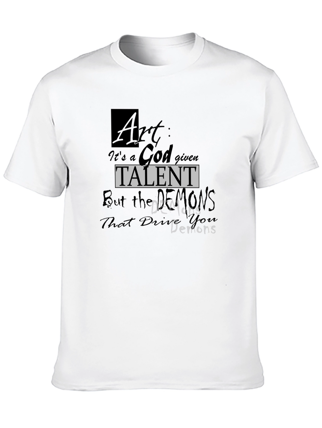 Art Talent Graphic Tee - Unique Design