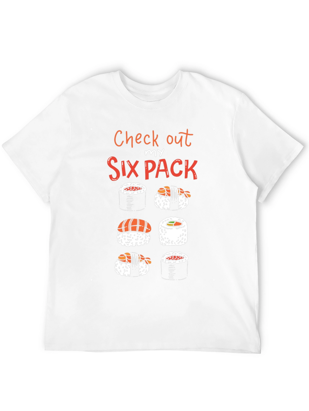 Sushi Six Pack T-Shirt