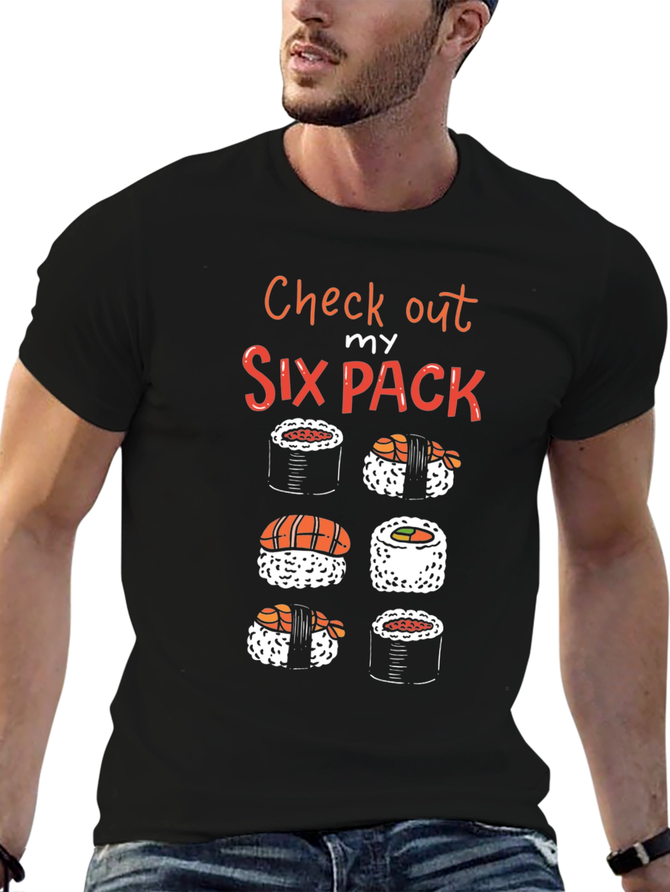 Sushi Six Pack T-Shirt