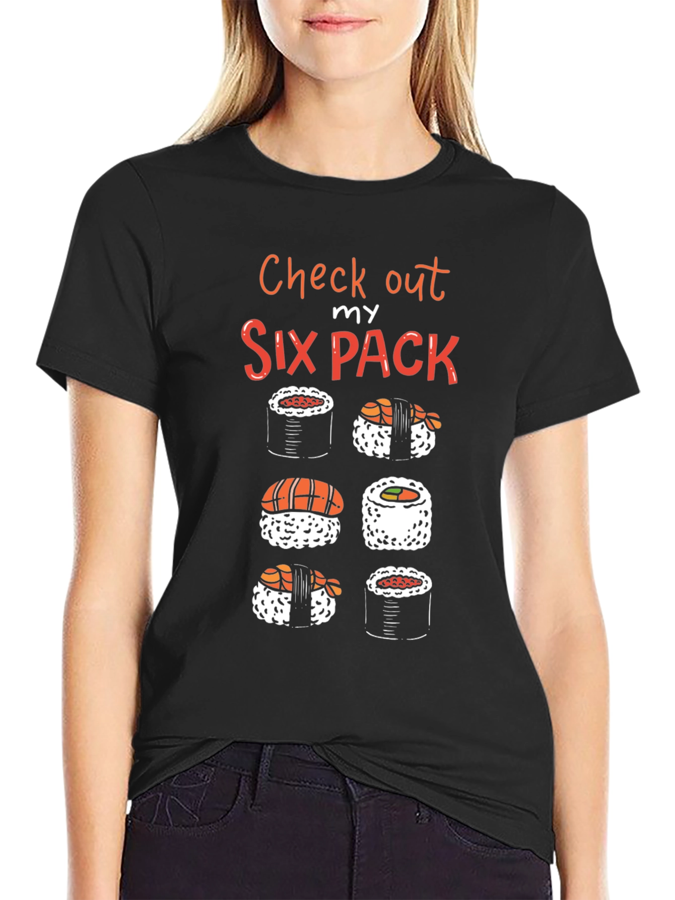 Sushi Six Pack T-Shirt