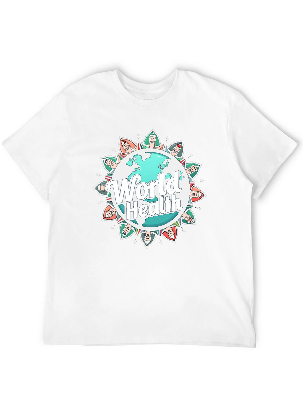 World Health Graphic Tee - Unisex Black T-Shirt