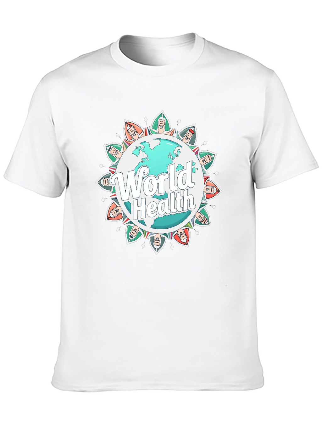 World Health Graphic Tee - Unisex Black T-Shirt