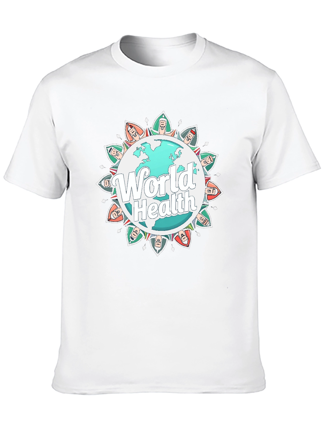 World Health Graphic Tee - Unisex Black T-Shirt