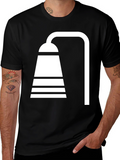 Shower Graphic Black T-Shirt
