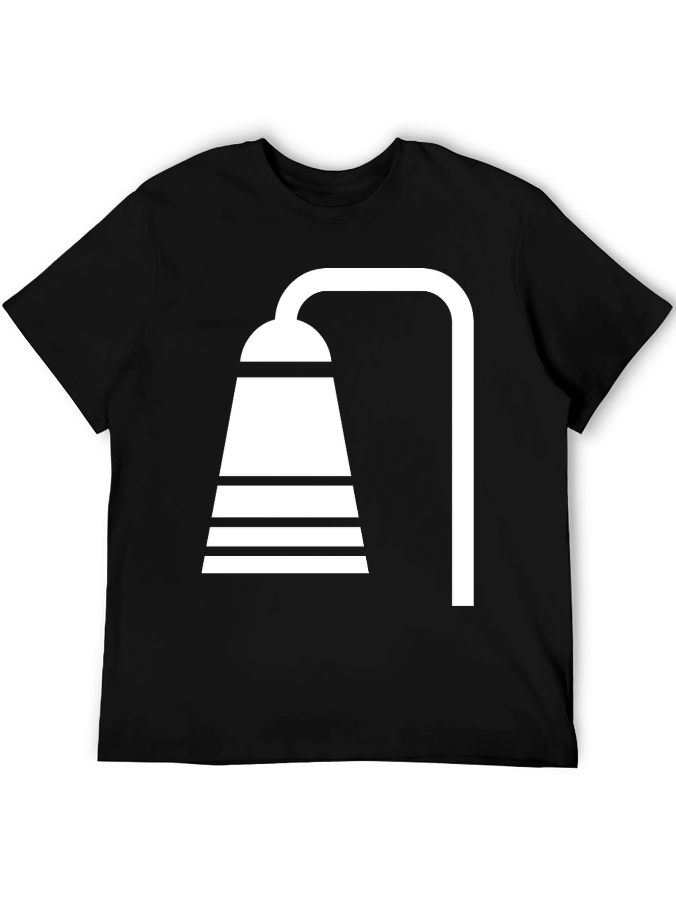 Shower Graphic Black T-Shirt