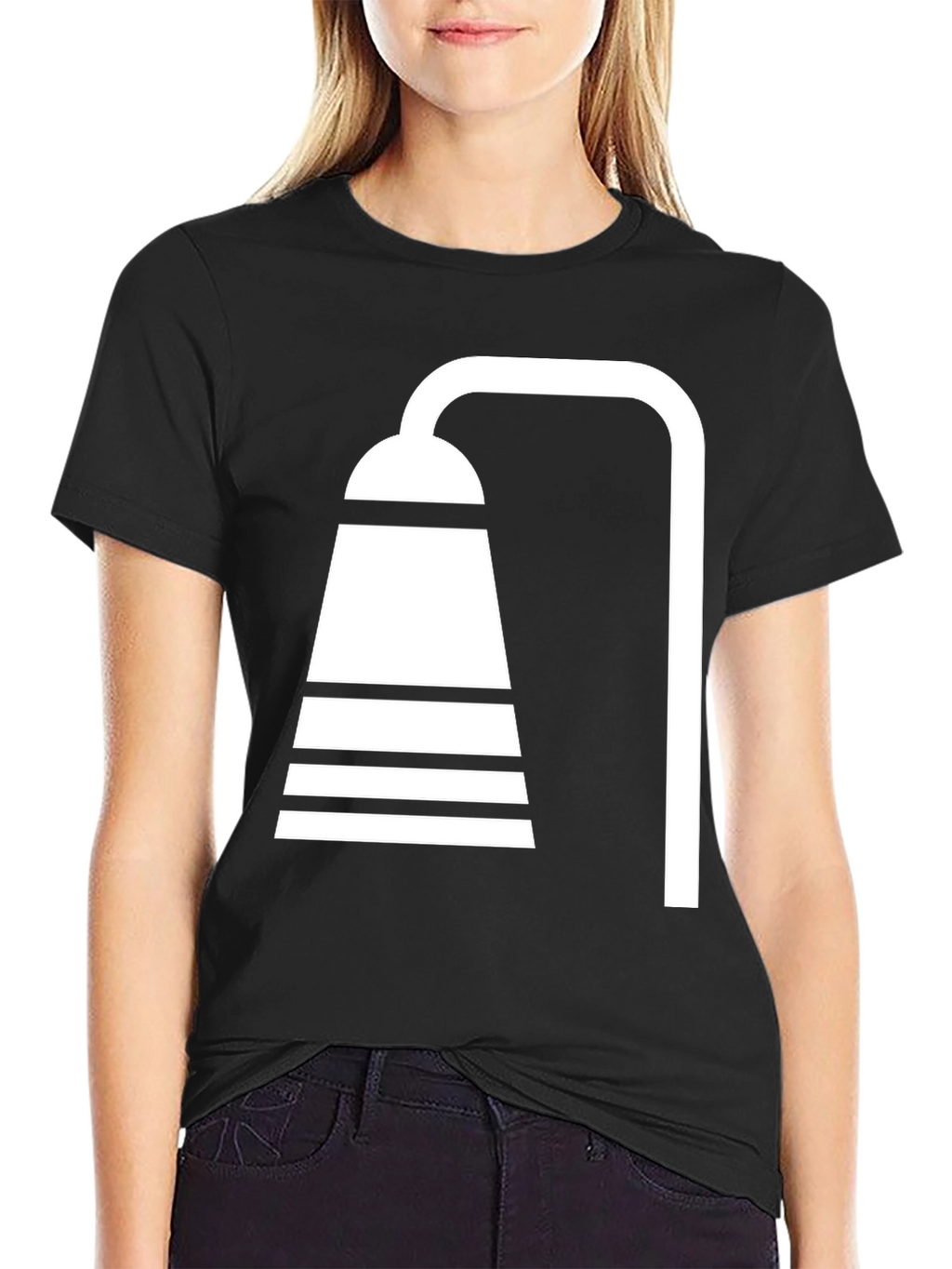 Shower Graphic Black T-Shirt