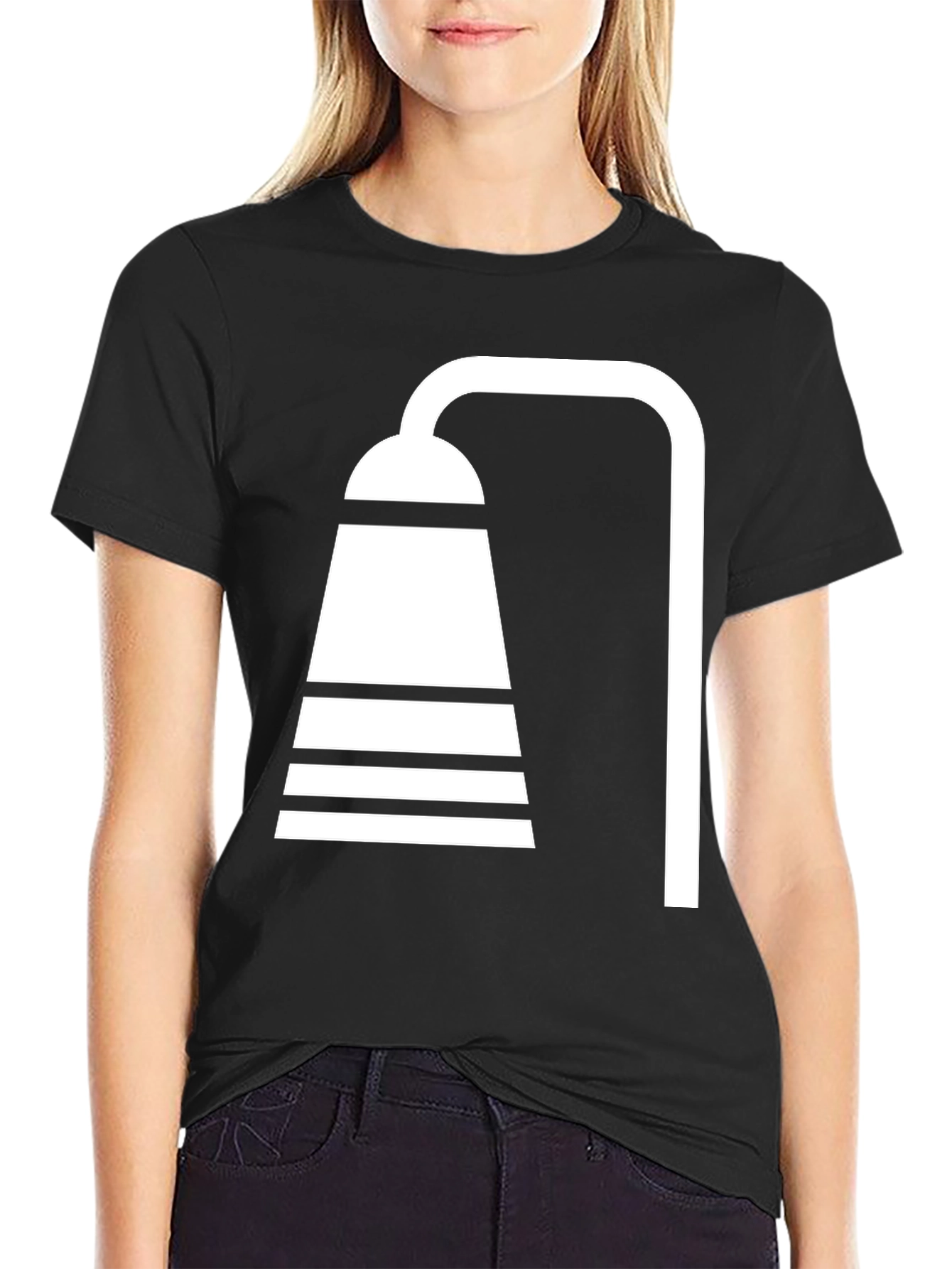 Shower Graphic Black T-Shirt