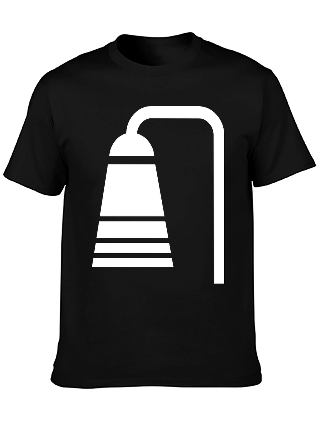 Shower Graphic Black T-Shirt