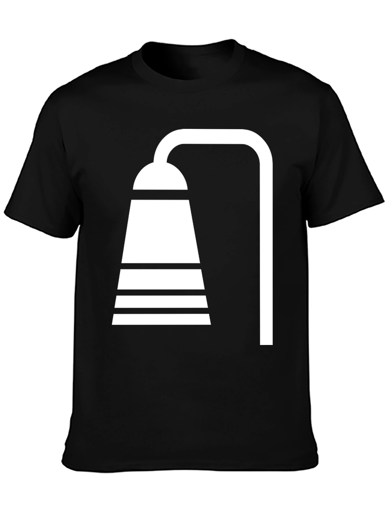 Shower Graphic Black T-Shirt