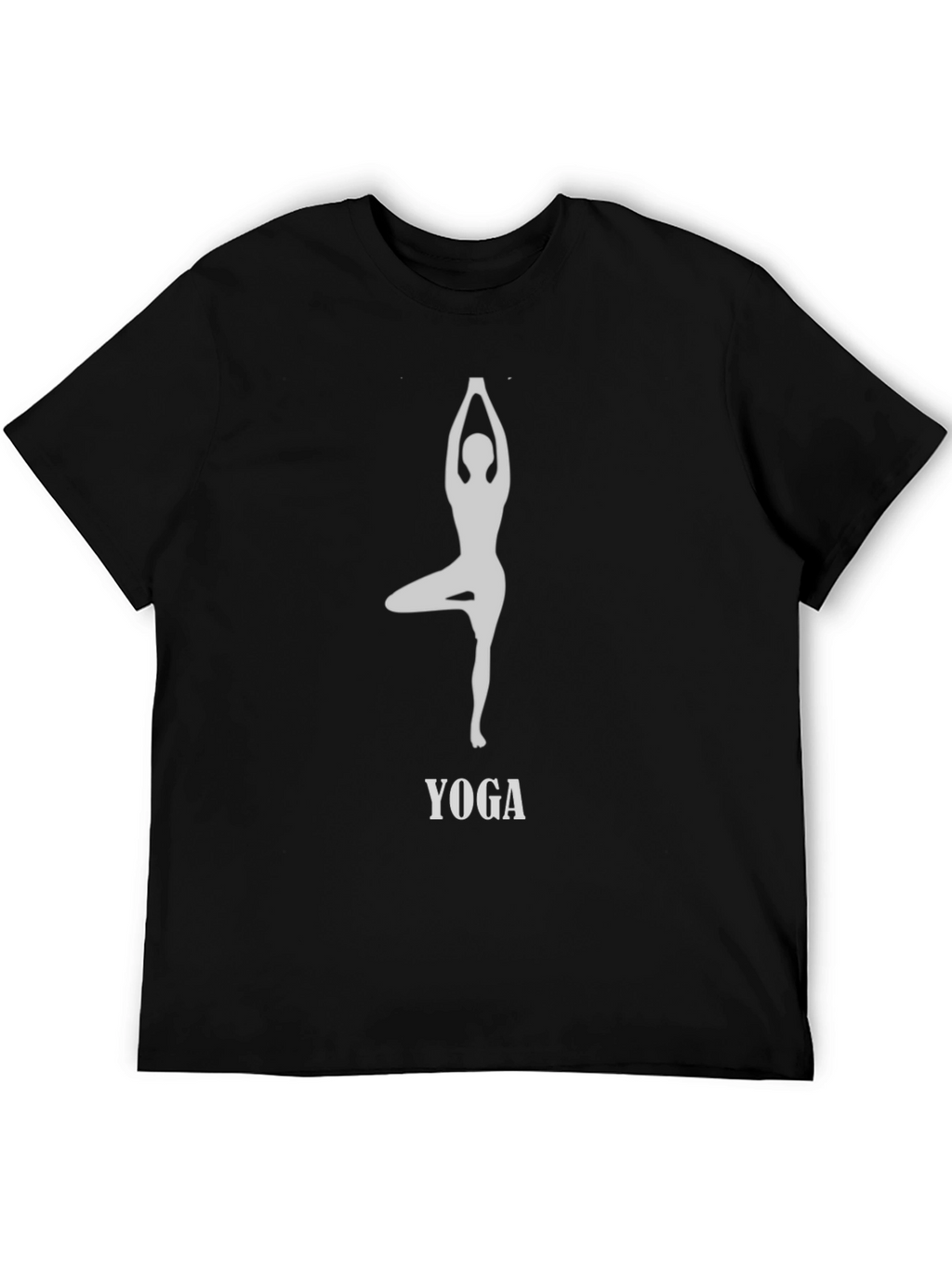 Yoga Pose Graphic Tee - Balance & Style
