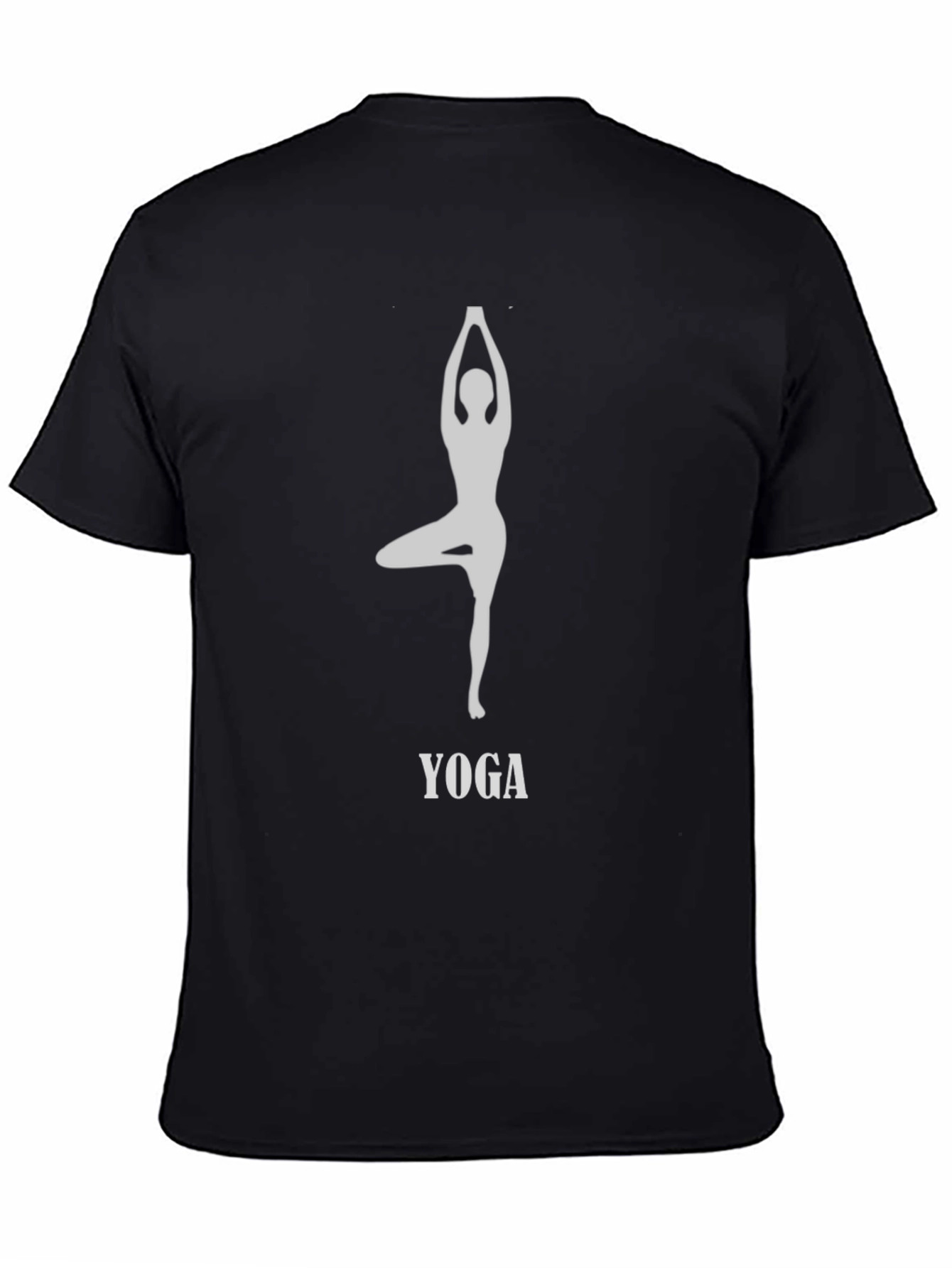 Yoga Pose Graphic Tee - Balance & Style